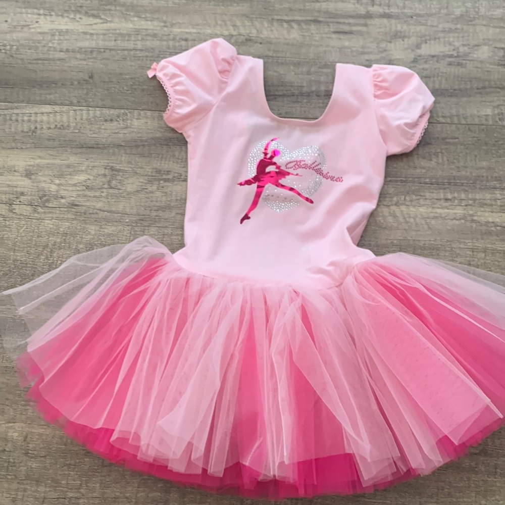Leotard tutu balllerina. Fits 5T-6T